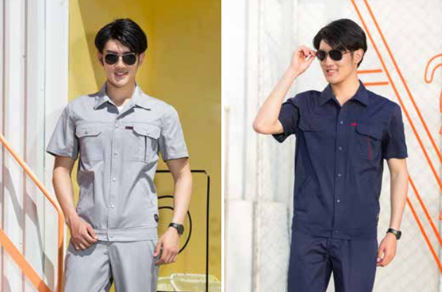 夏季企業(yè)定制短袖工作服通常用的什么面料？