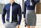 企業(yè)辦公樓人員工作服都會選擇西裝襯衫呢？